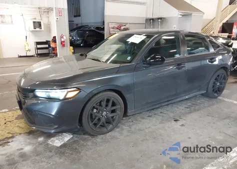 2023 Honda Civic Sport z USA, uszkodzony, nr VIN 2HGFE2F54PH509056